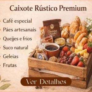 Caixote Rustico Premium